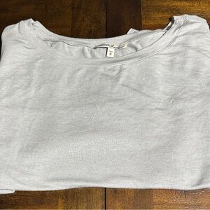 Express Gray Short Sleeve Tee